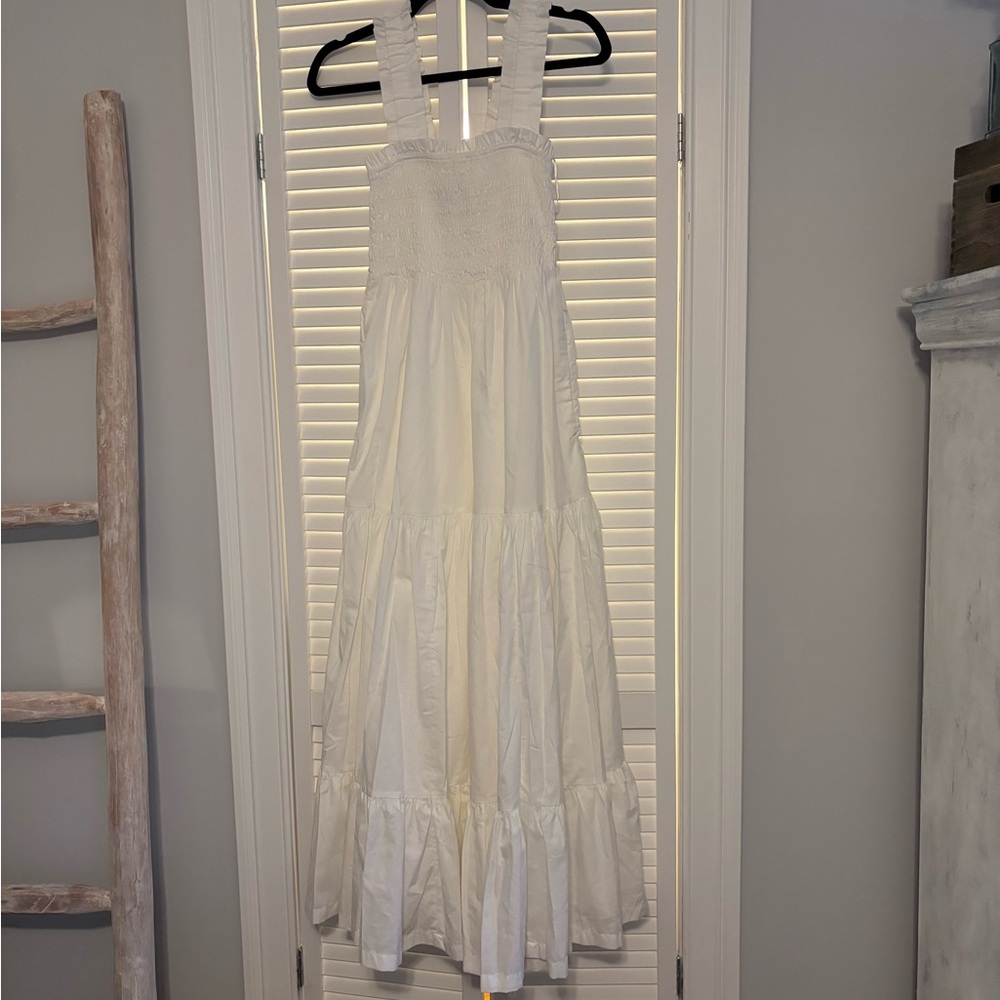 Abercrombie and Fitch Smocked Body Easy Maxi Dress